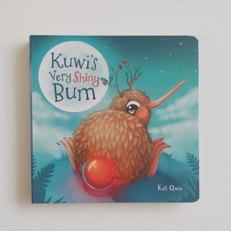 Kuwi's Shiny Bum Board Book front