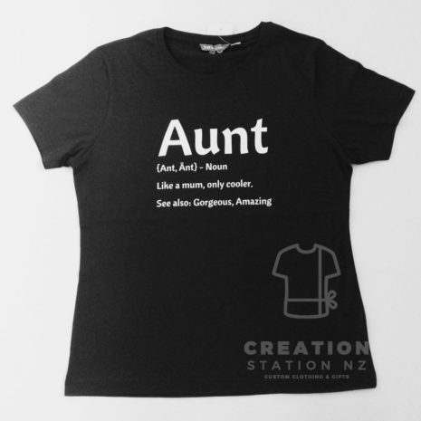 Aunt definition tee