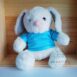Easter bunny with blue tee